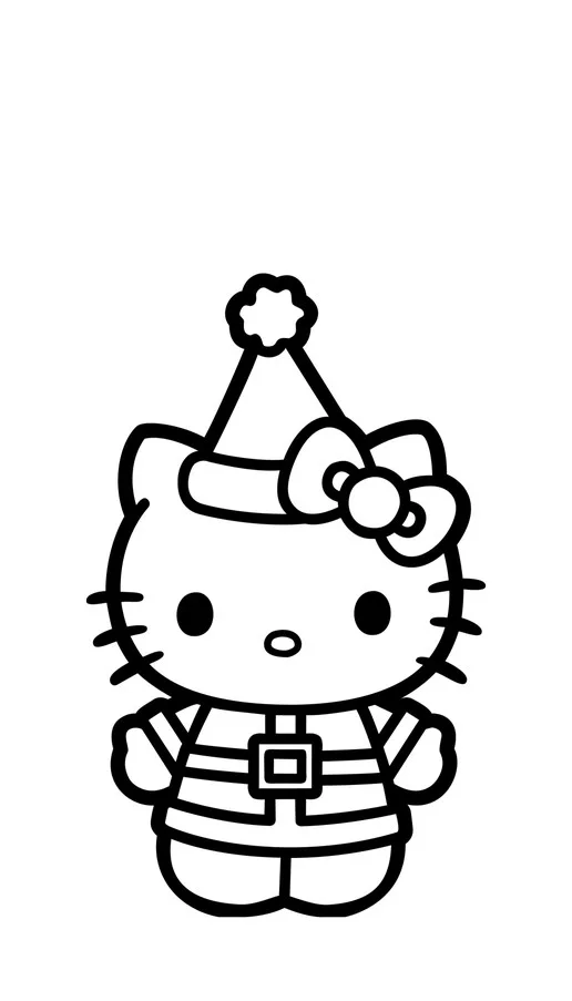 FiGPiN Hello Kitty Christmas (1026) Hello Kitty 3-Inch Enamel Pin, image 5