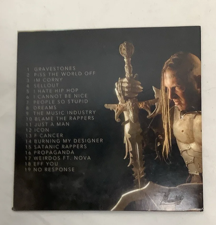 Tom MacDonald Gravestones Album CD Hand Signed Autographed, image 2