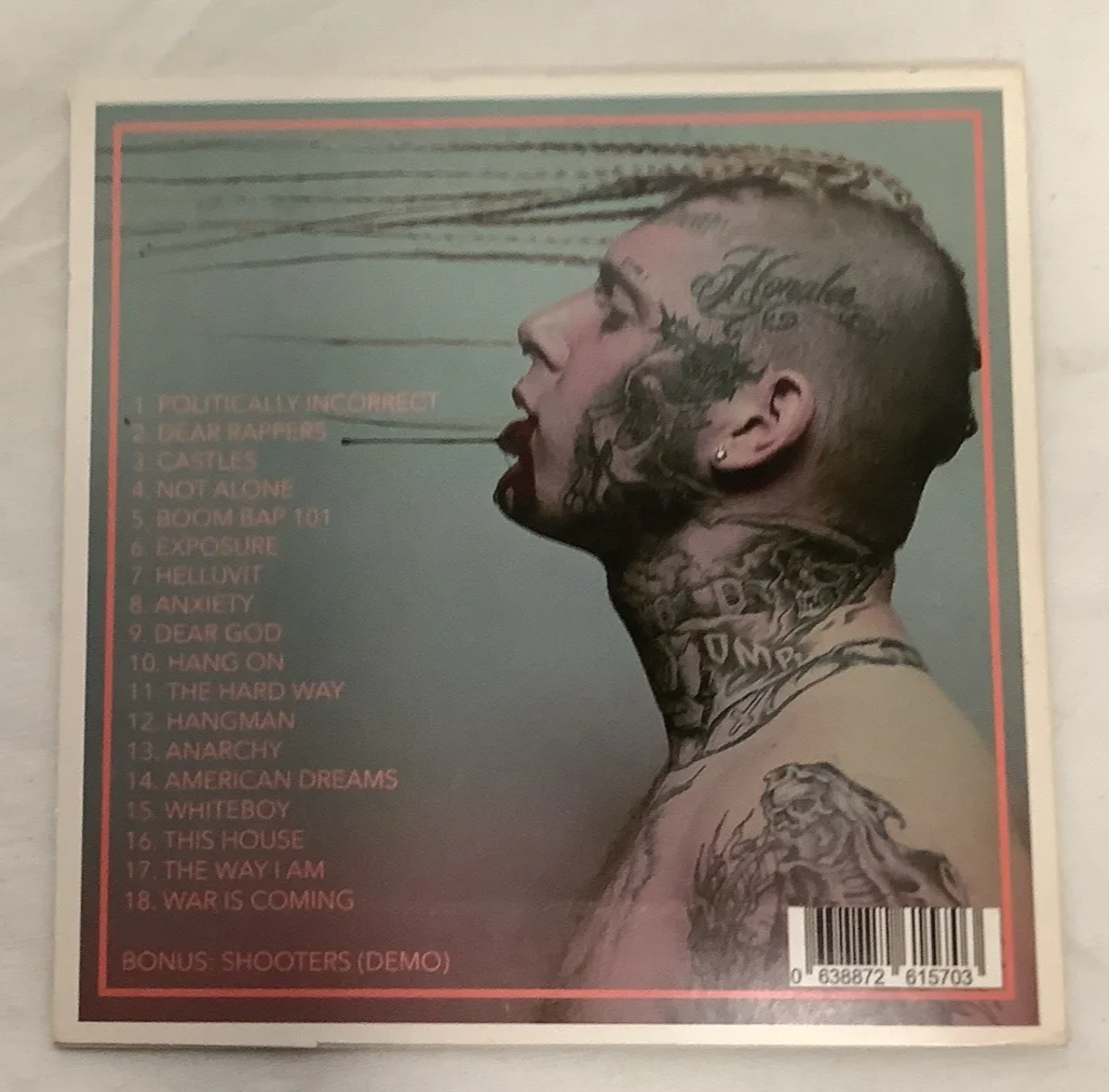 Tom MacDonald Signed Deathreats CD Autographed Auto, image 2