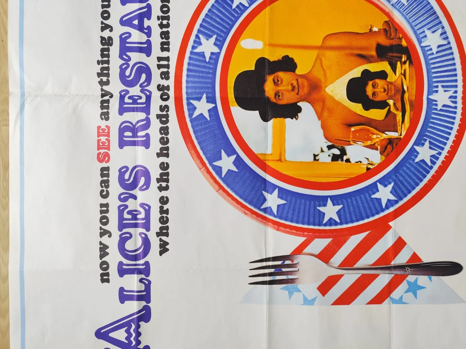 🎯 Alice’s Restaurant (1969) – UK Quad – SS – Arlo Guthrie / Counterculture, image 4