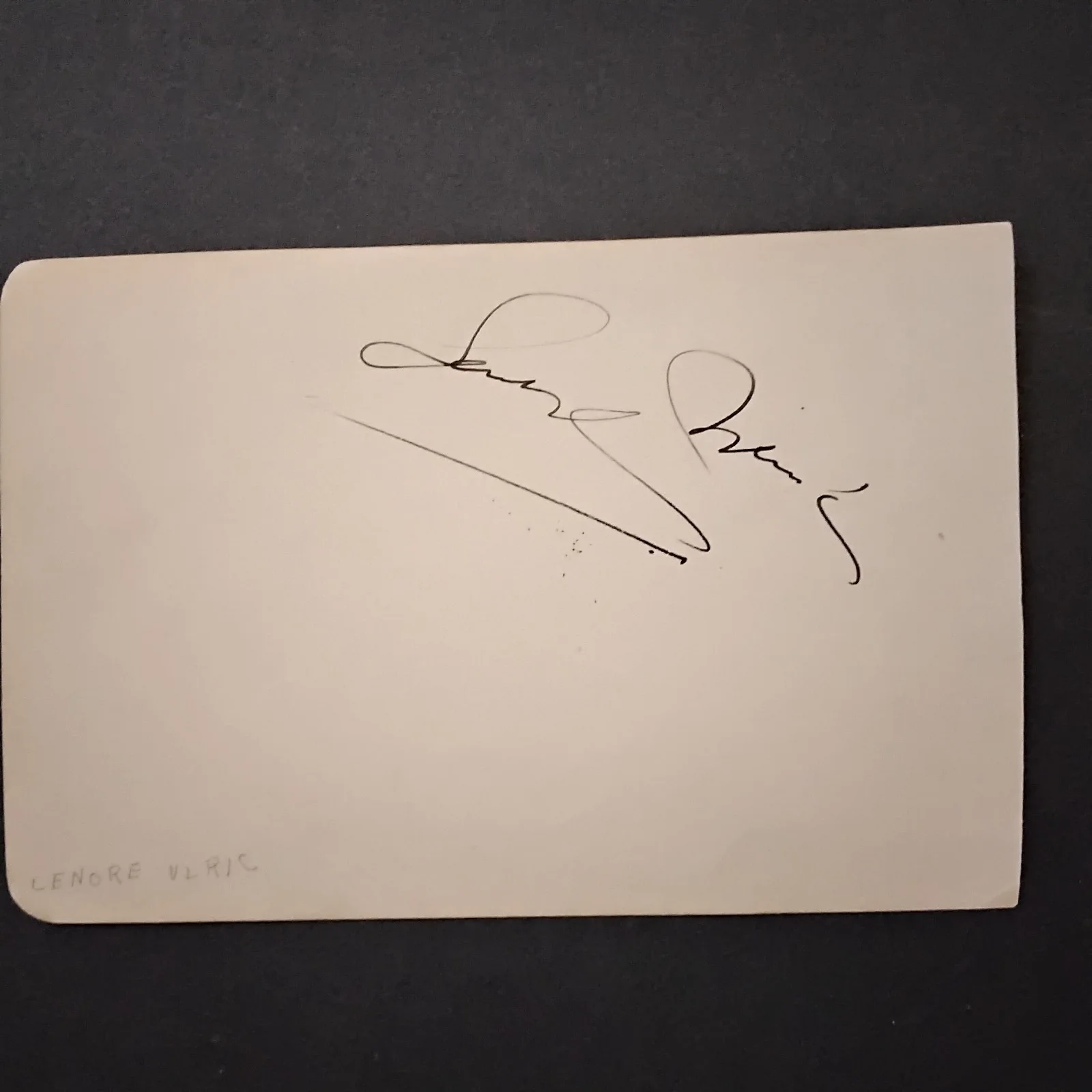 Lenore Ulric Signed Paper Photo Silent Film Actress Kiki The Harem Lulu Belle, изображение 5
