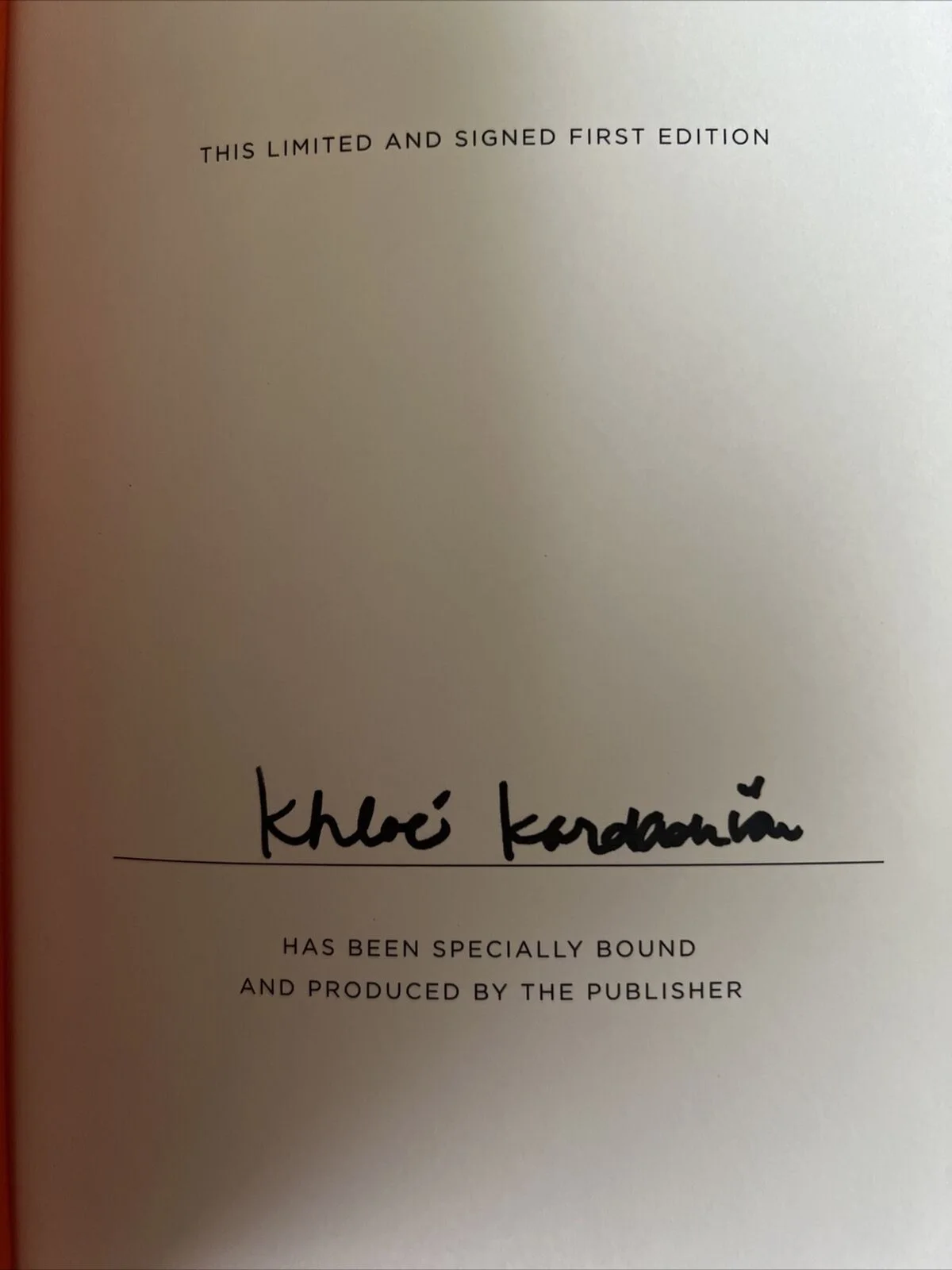 Khloe Kardashian — Strong Looks Better Naked by Khloe Kardashian SIGNED Hardcover Book 1st Edition, image 2