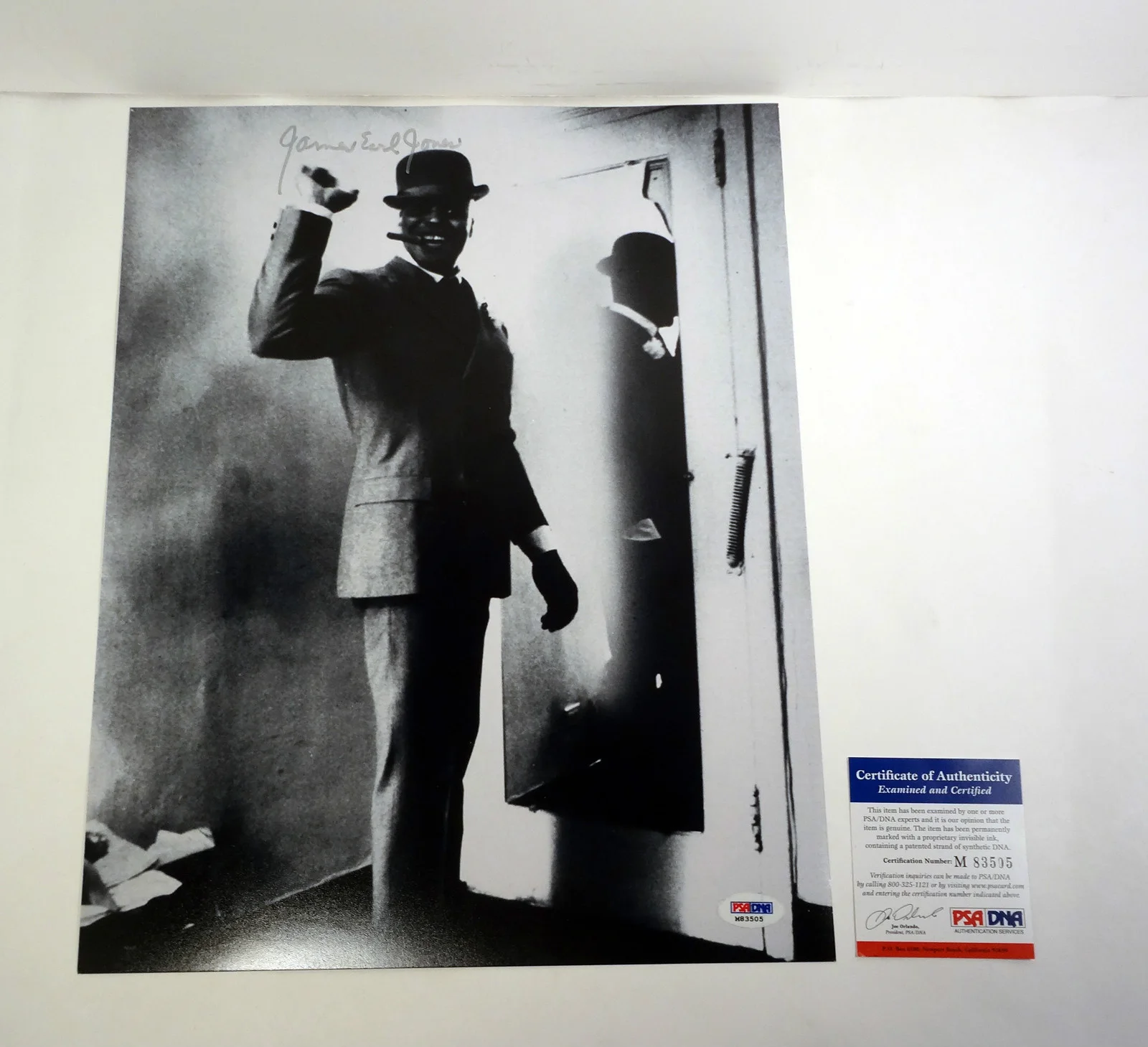 James Earl Jones — James Earl Jones Darth Vader Star Wars Signed 11x14 Photo PSA/DNA COA #5