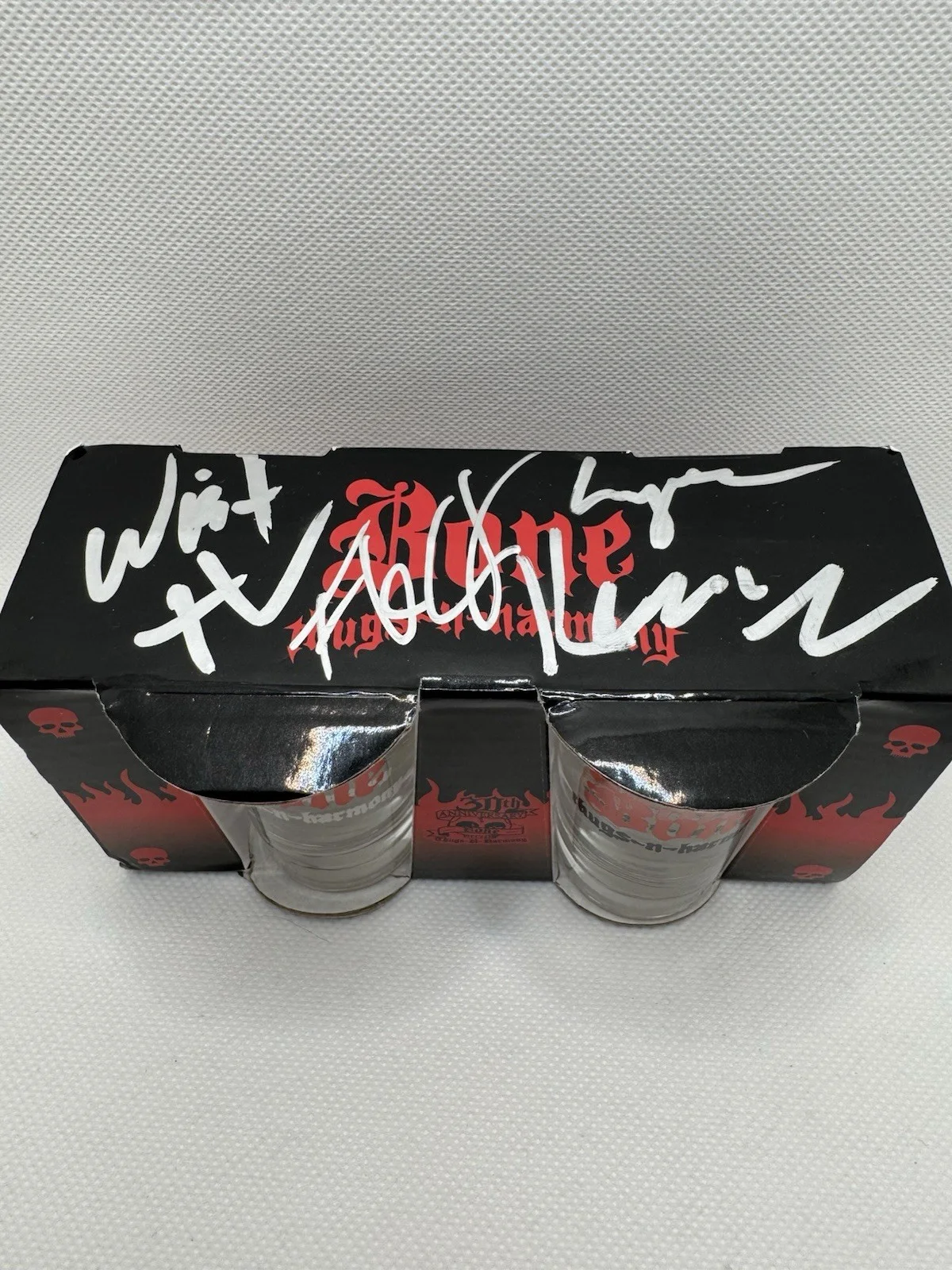 Bone Thugs-N-Harmony Signed Shot Glass Glasses PSA/DNA LOA autograph Rap ALL 5, image 2