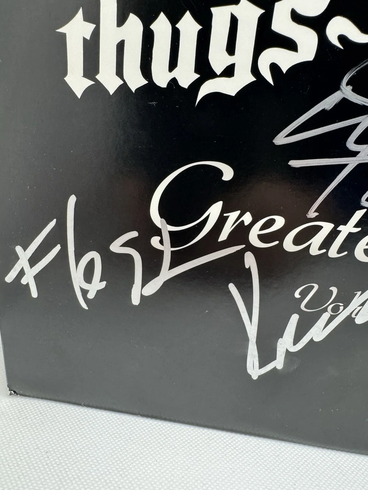 Bone Thugs-N-Harmony Signed Vinyl Greatest Hits PSA/DNA LOA autograph Rap ALL 5, изображение 3