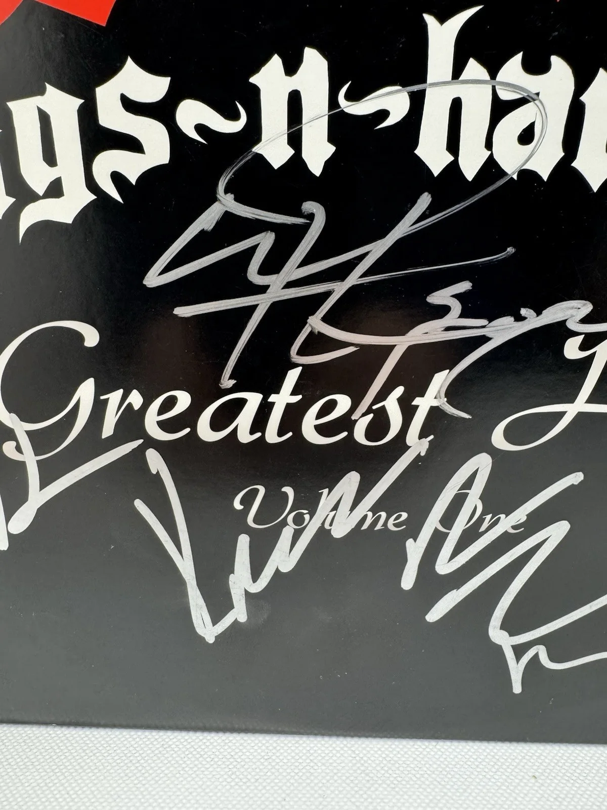 Bone Thugs-N-Harmony Signed Vinyl Greatest Hits PSA/DNA LOA autograph Rap ALL 5, изображение 4
