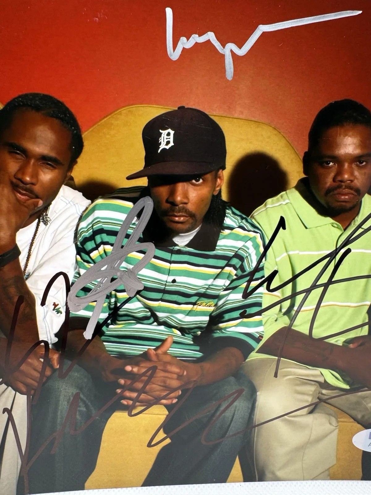 Bone Thugs-N-Harmony Signed 8x10 Photo PSA/DNA LOA autograph Rap ALL 5 Bizzy, изображение 3