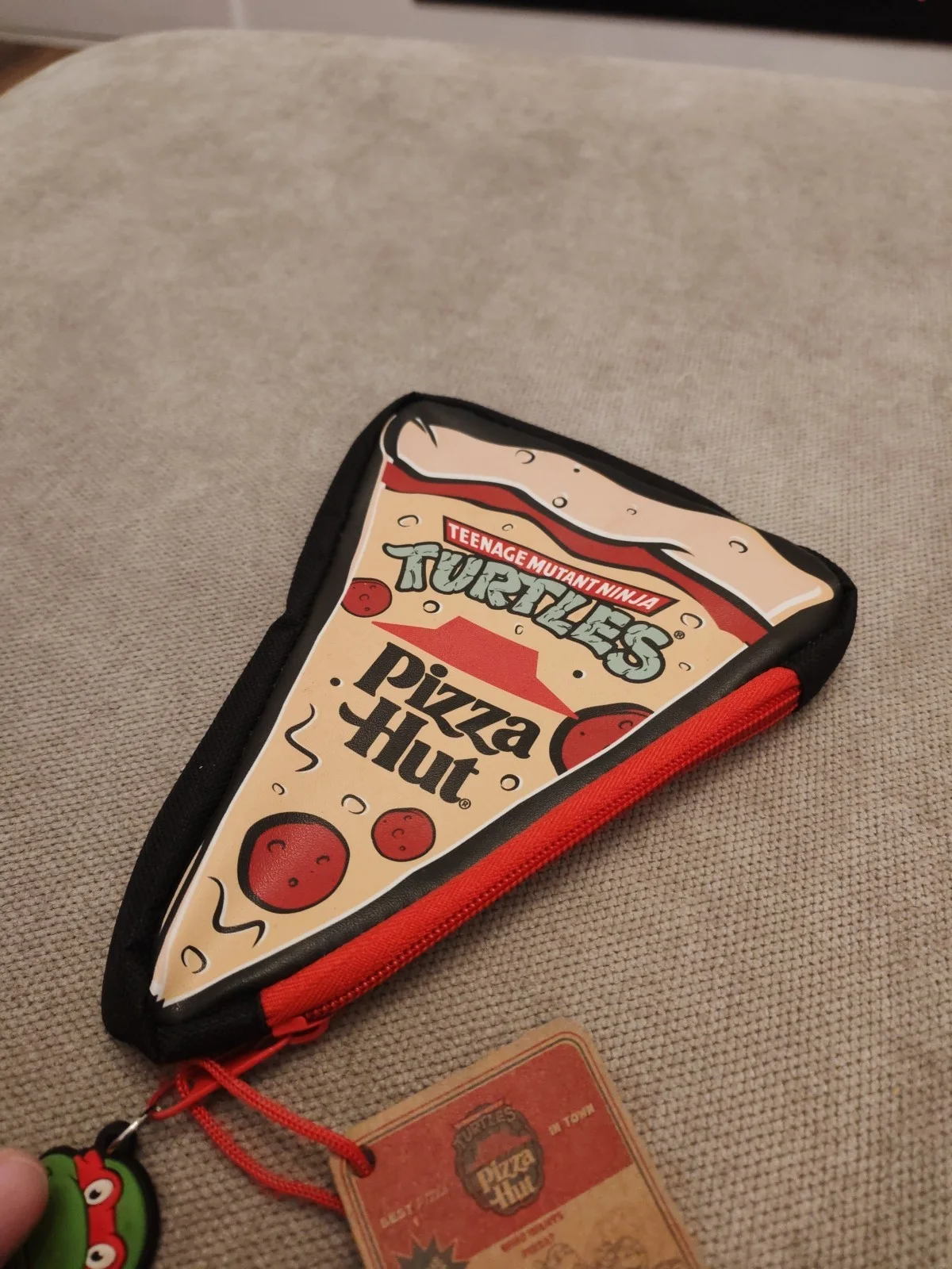 Primark Teenage Mutant Ninja Turtles x Pizza Hut CASE / PENCIL CASE - RARE NEW, изображение 3