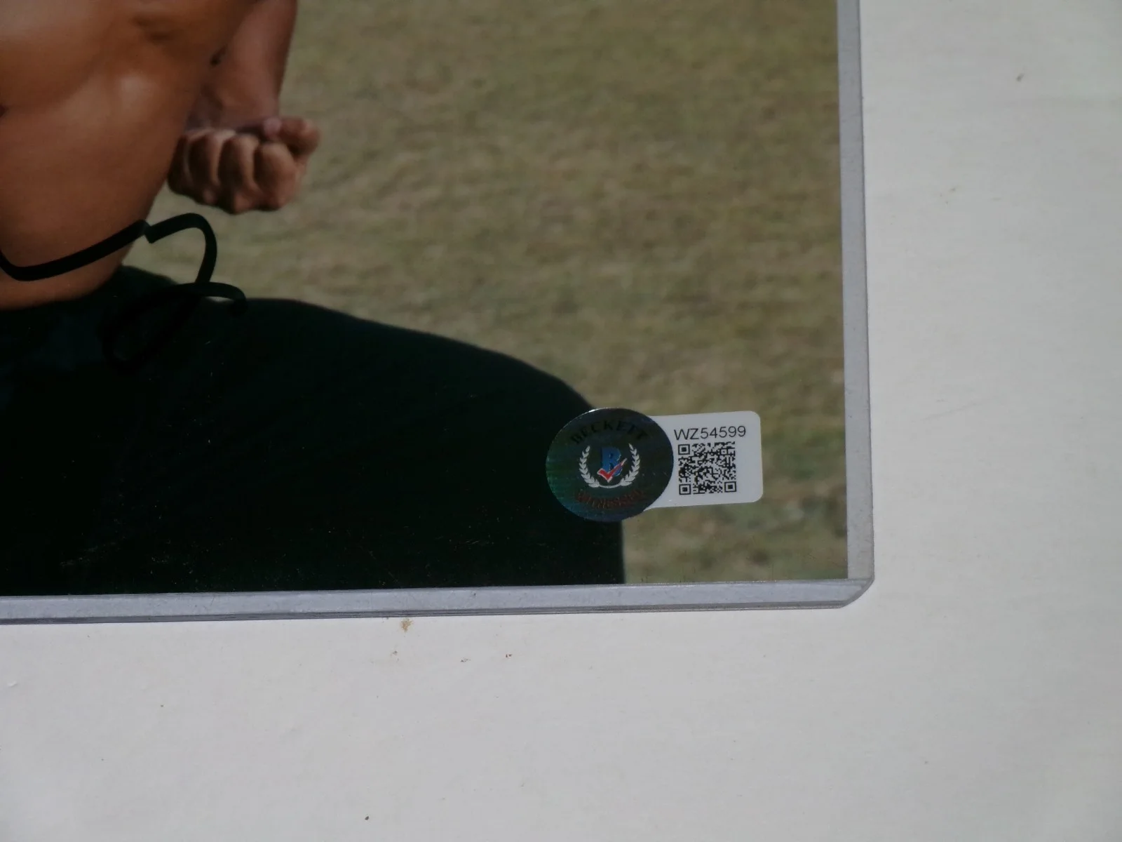 Bolo Yeung — Bloodsport Bolo Yeung Signed 8x10 Photo BAS Hologram Witness Beckett, изображение 2