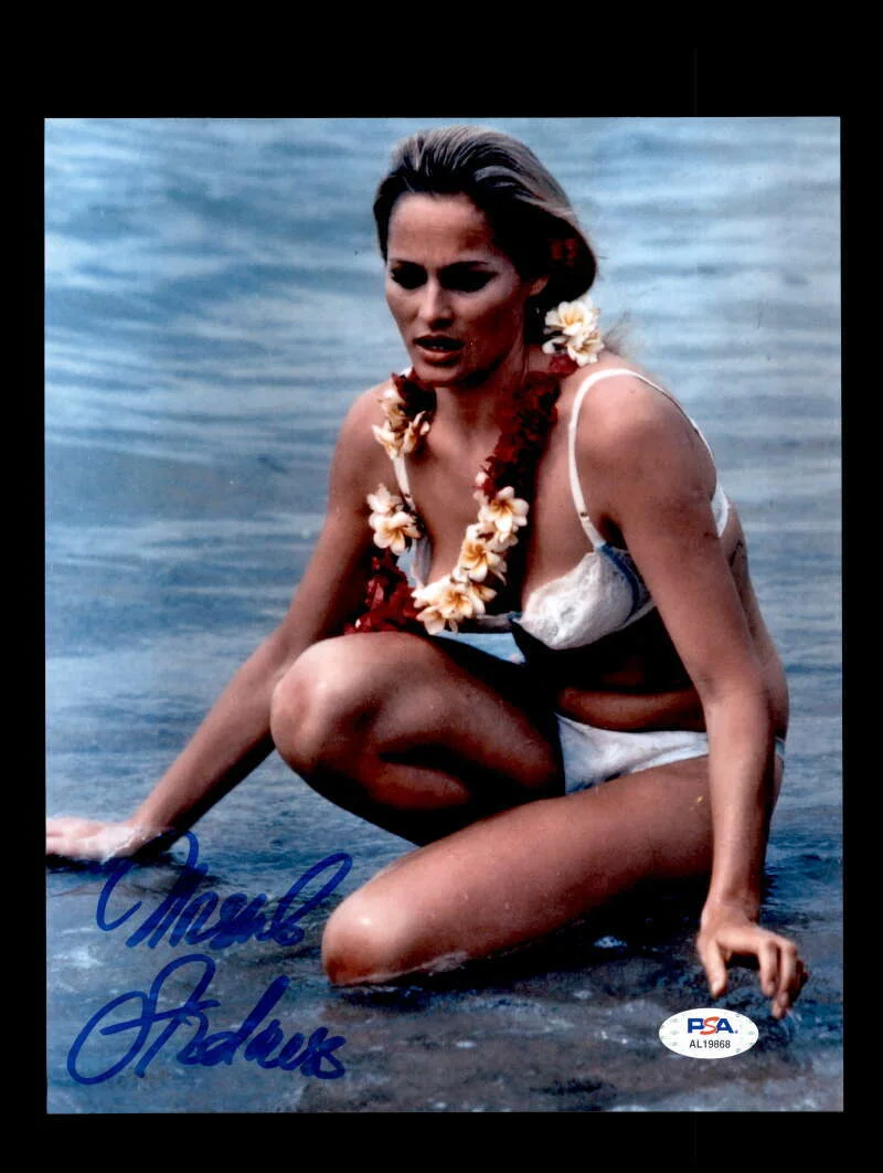 Ursula Andress — Ursula Andress PSA DNA Coa Signed 8x10 Photo Autograph