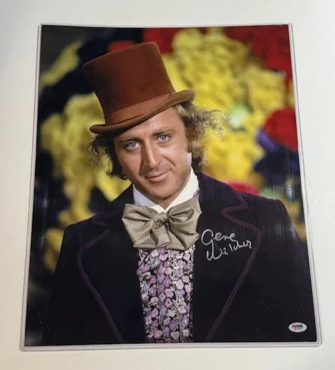 Gene Wilder — Gene Wilder Signed Autographed Willy Wonka 16x20 Photo PSA/DNA Authenticated, изображение 5