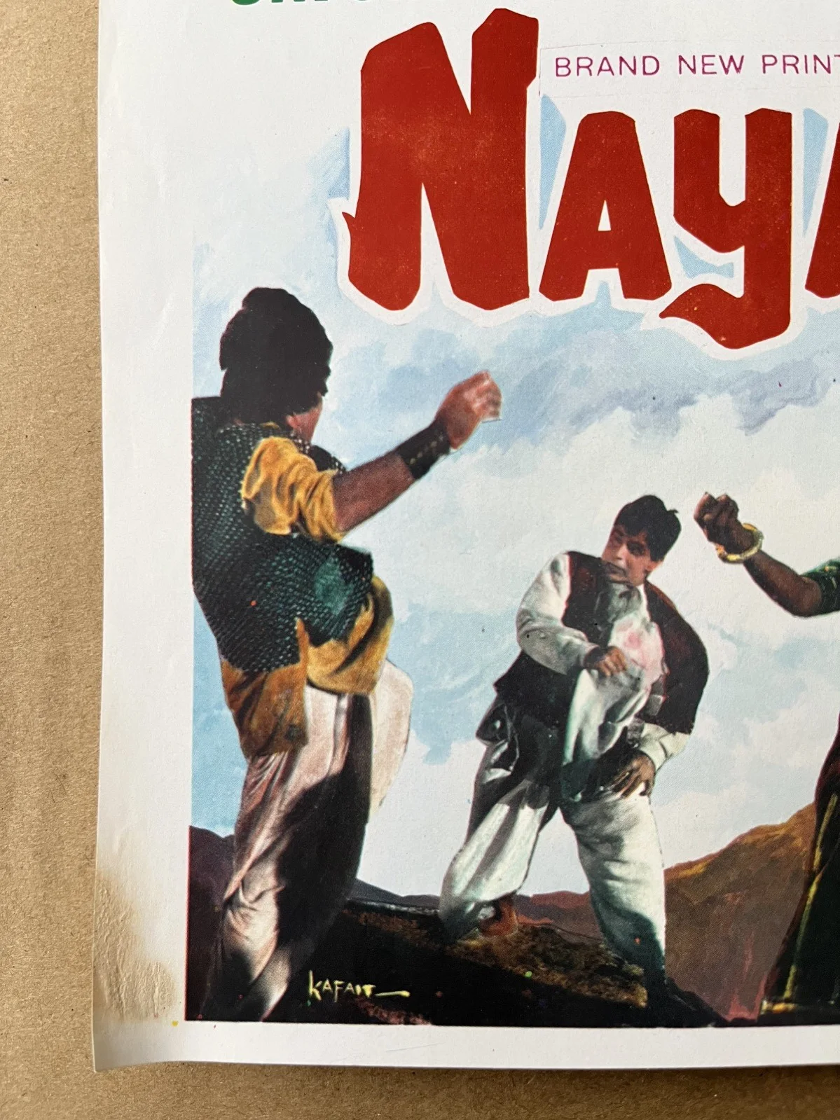 NAYA DAUR (1957) BOLLYWOOD Poster / Flyer for Indian Hindi Film - Dilip Kumar, изображение 5