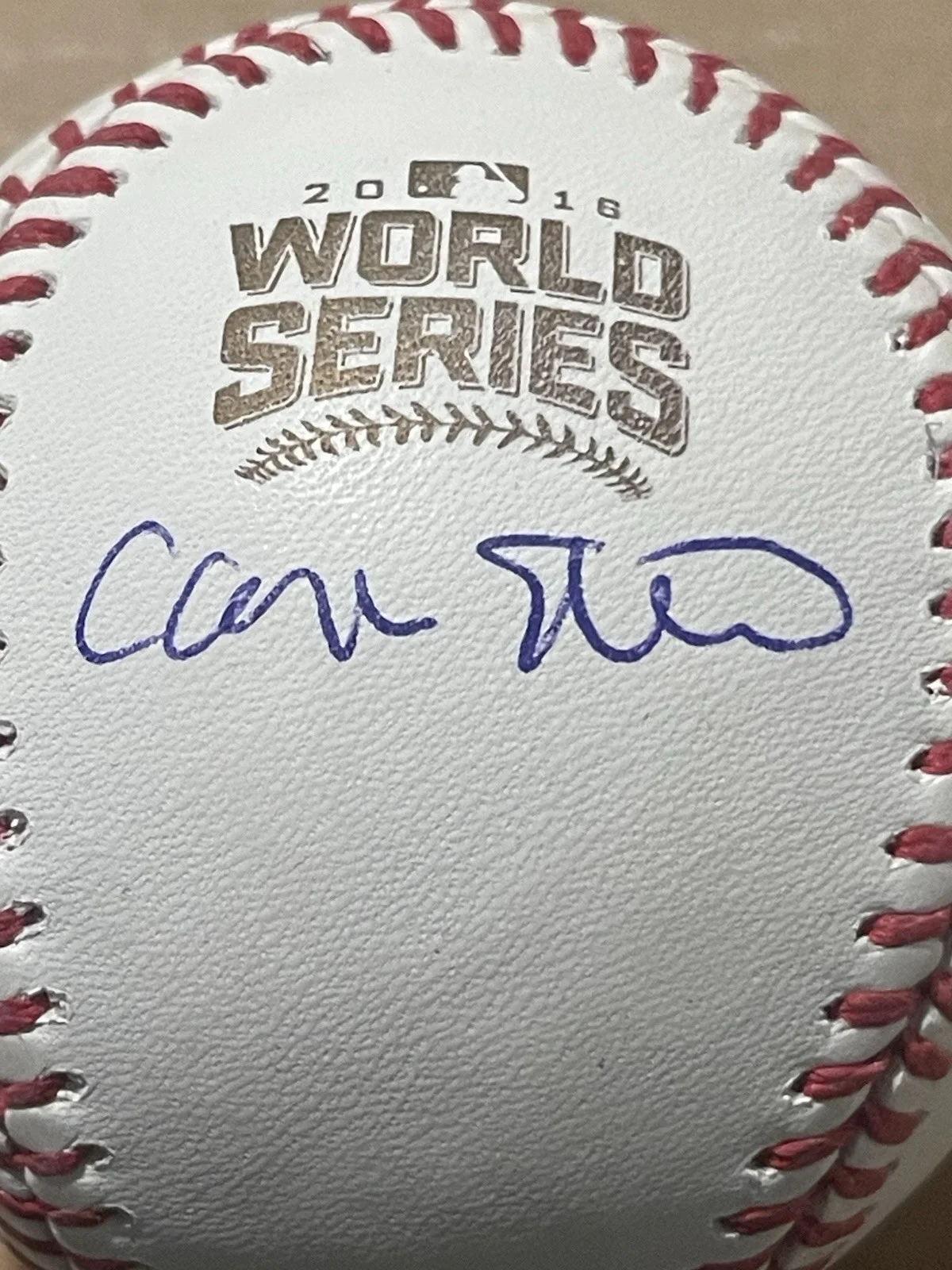 Carmen Electra — Carmen Electra Signed Official MLB WorldSeries Baseball Baywatch Beckett COA, изображение 2