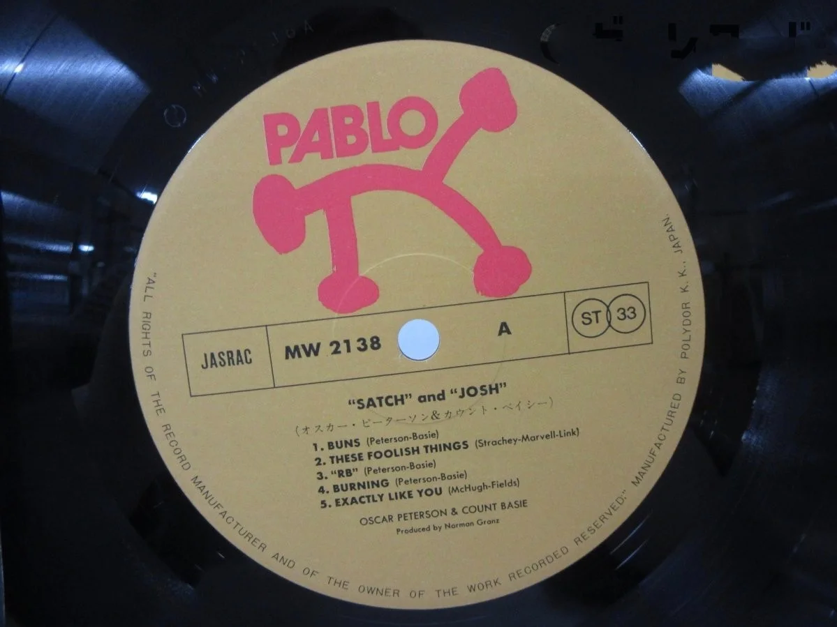 Count Basie Oscar Peterson Ray Brown Freddie Green signed*4 lp great jazz rare, изображение 5