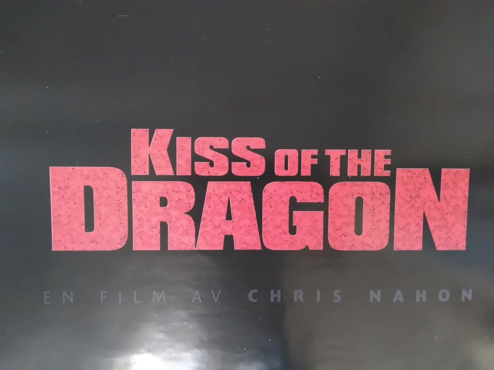 Kiss of the Dragon original movie 2001 poster US one sheet, изображение 2