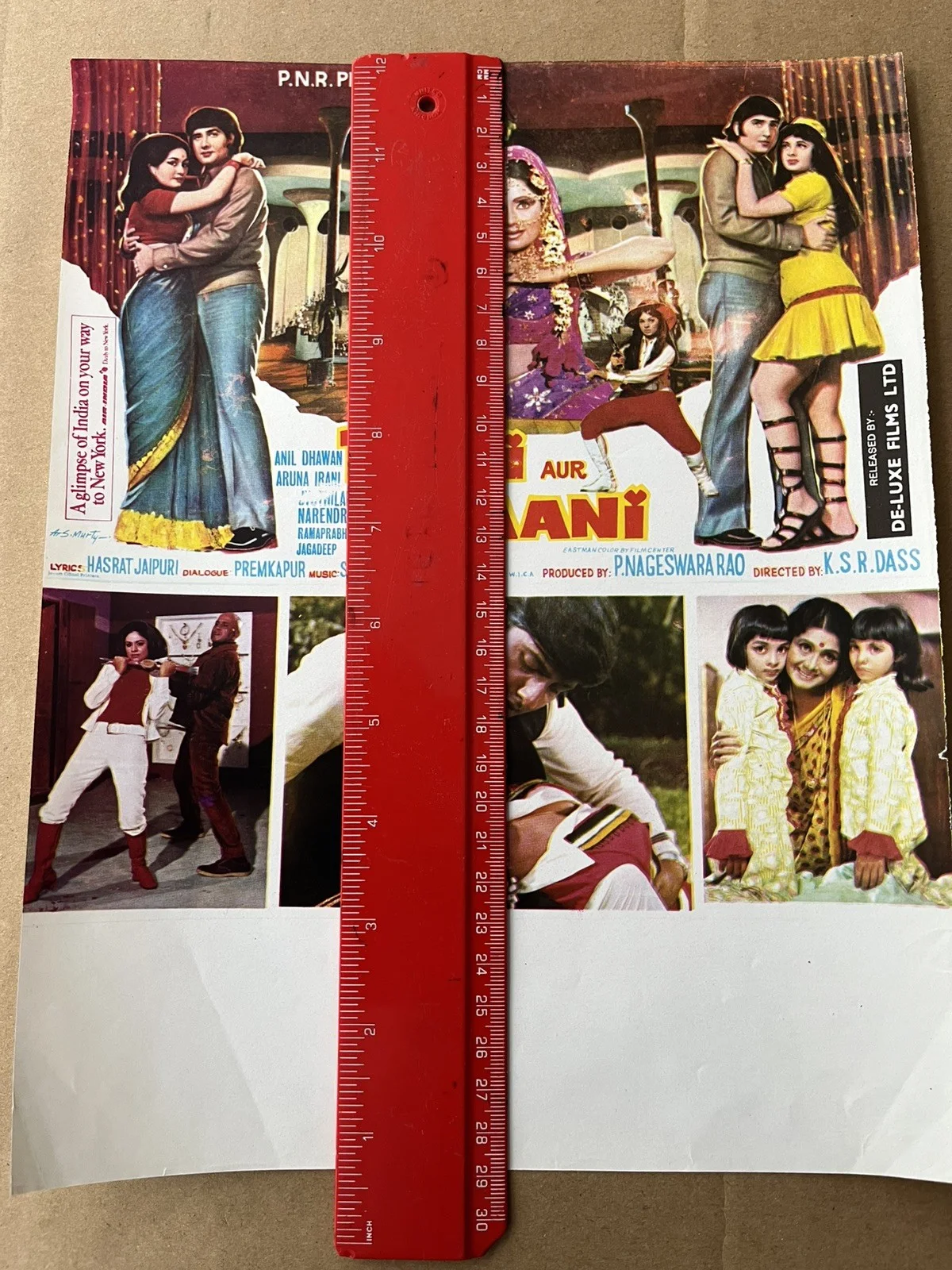 RANI AUR JAANI (1973) Poster / Flyer BOLLYWOOD Indian Hindi FILM - Anil Dhawan, изображение 2