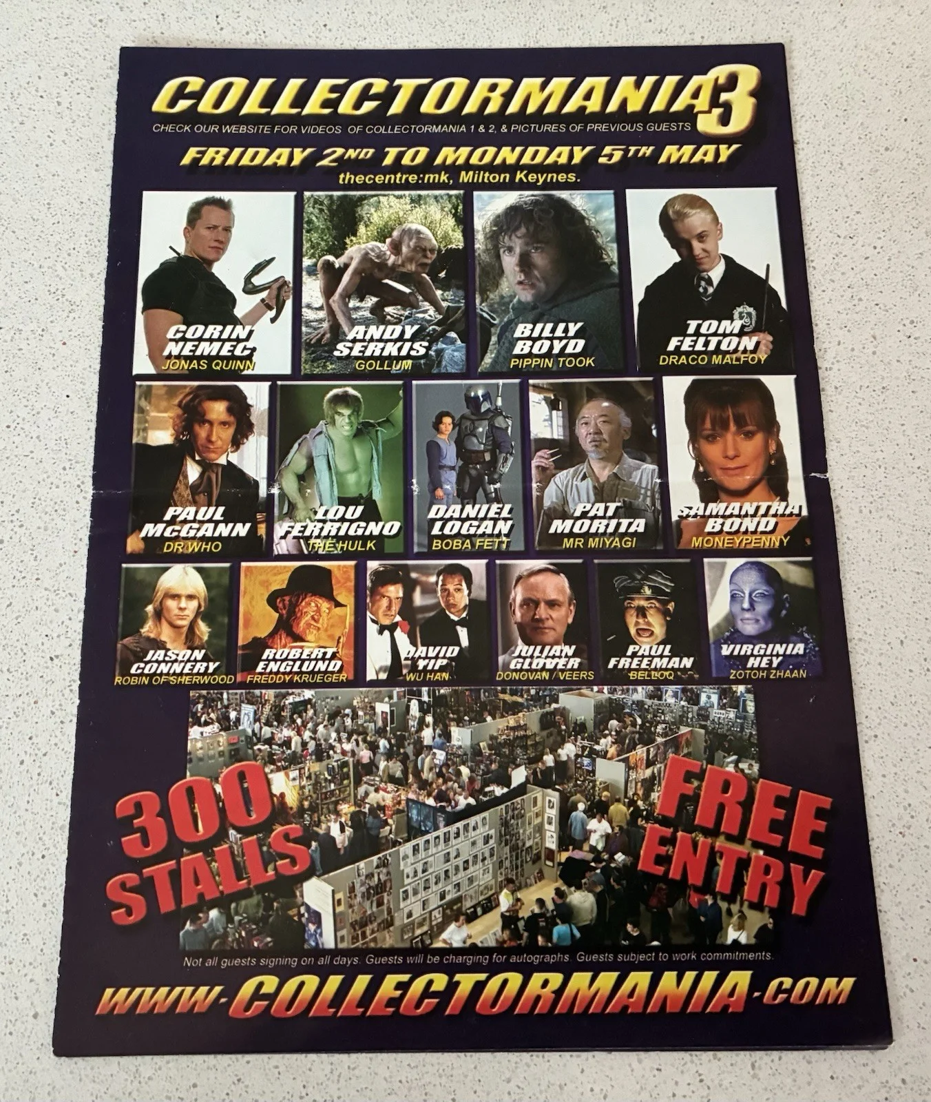 BILLY BOYD HAND SIGNED IN PERSON PIPPIN TOOK LORD OF THE RINGS COLLECTORMANIA 3, изображение 3