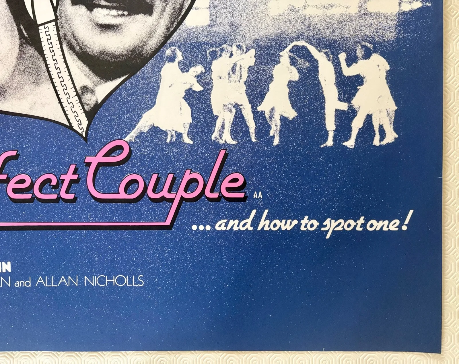 A Perfect Couple Original 1979 Quad Poster Paul Dooley Marta Heflin, image 3