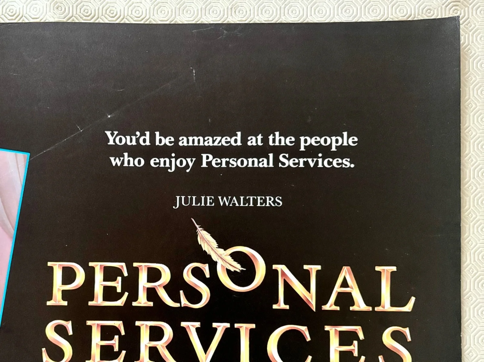 Personal Services Original 1987 Quad Poster Julie Waters Alec McCowen, image 4