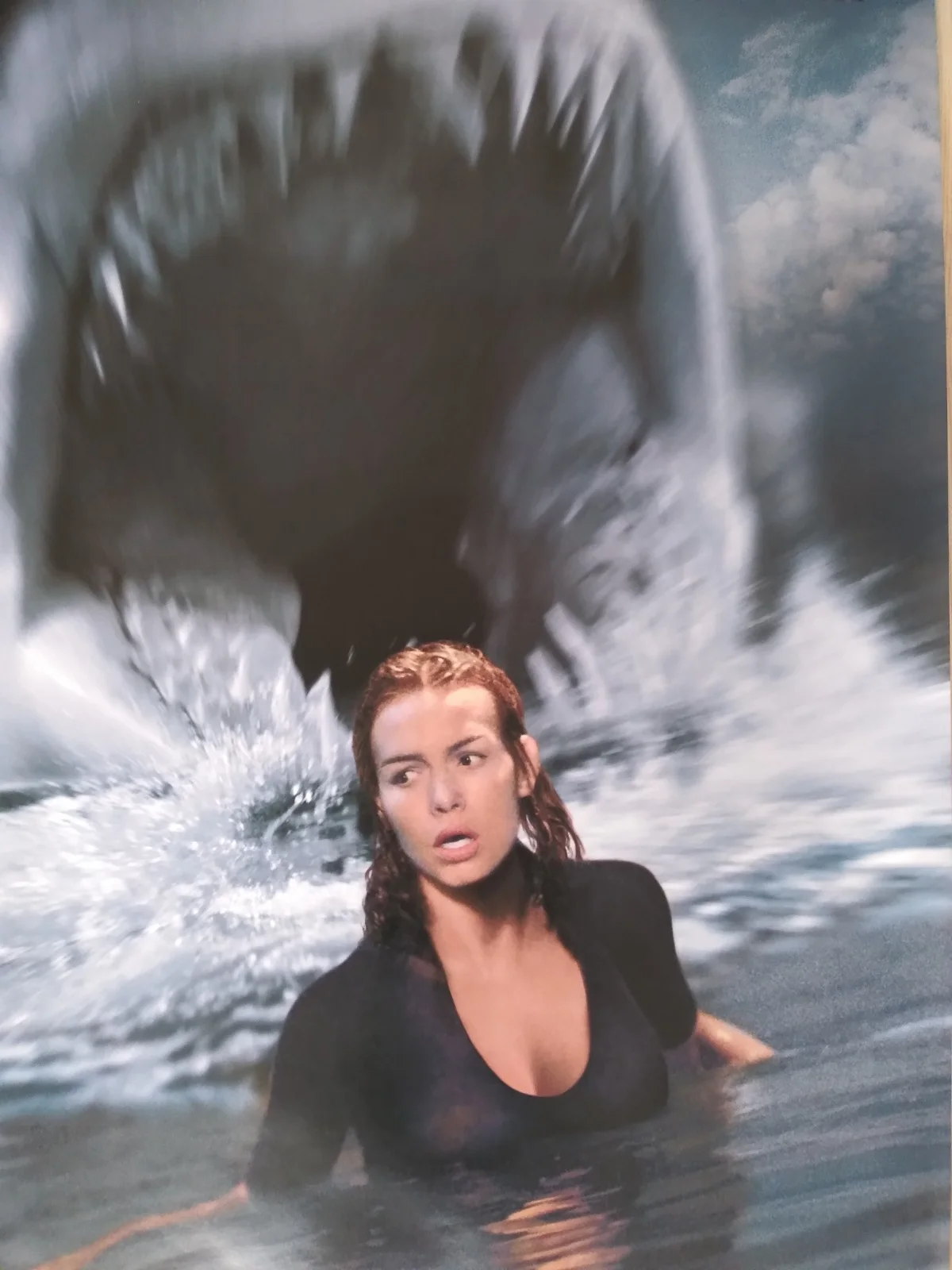Deep Blue Sea original movie 1999 poster US one sheet, изображение 2