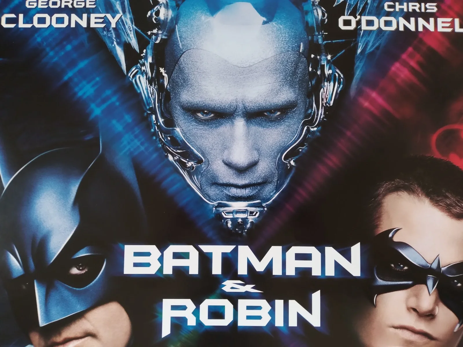 Batman and Robin original movie 1997 poster US one sheet, image 2