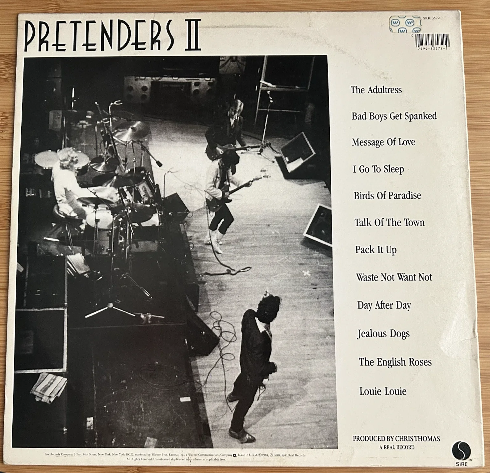 Pretenders "Pretenders II" Vinyl - Autographed/Signed - Chrissie Hynde + 1, изображение 5