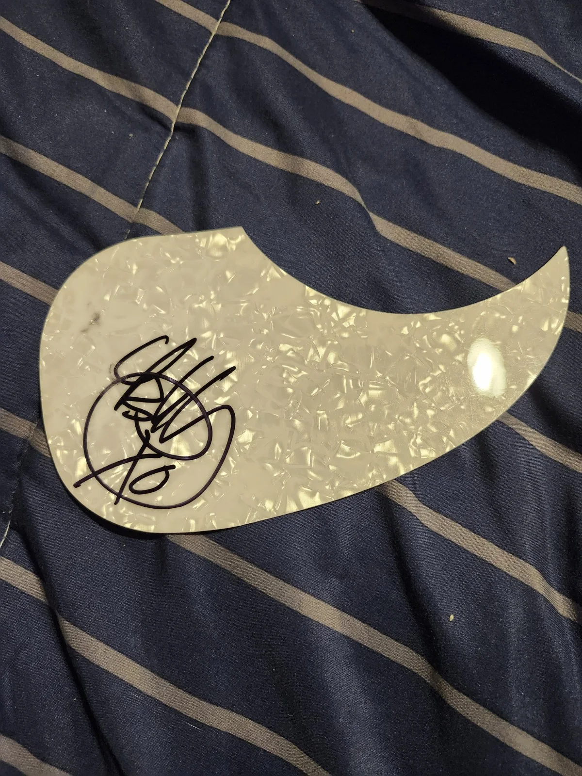 Lights Valerie Poxleitner Signed autograph Guitar Pickguard COA Psa Guranteed, изображение 2