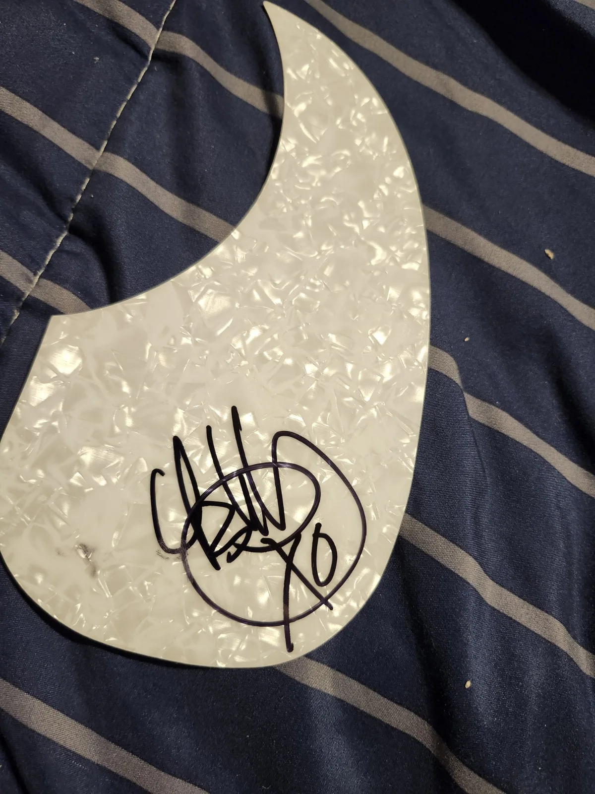 Lights Valerie Poxleitner Signed autograph Guitar Pickguard COA Psa Guranteed, изображение 3
