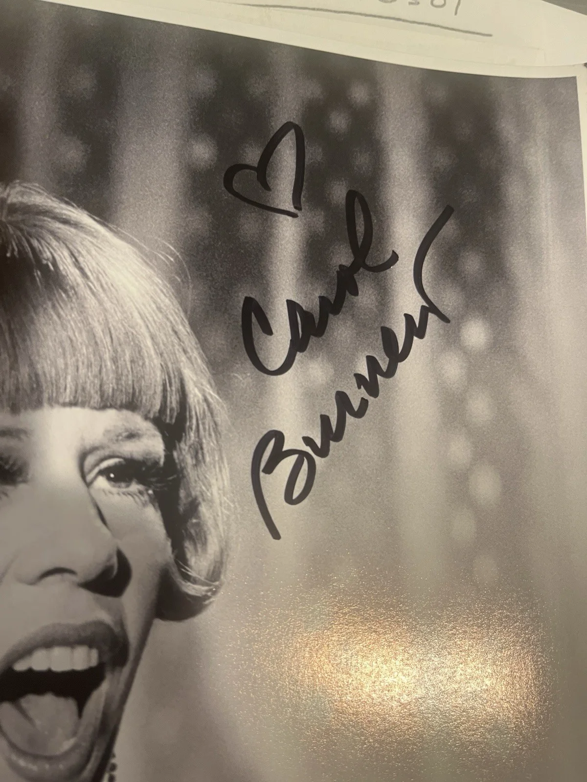 Carol burnett — Original Carol Burnett Hand Signed Photo. Carol Burnett tv Show ! 8.5x11, изображение 2
