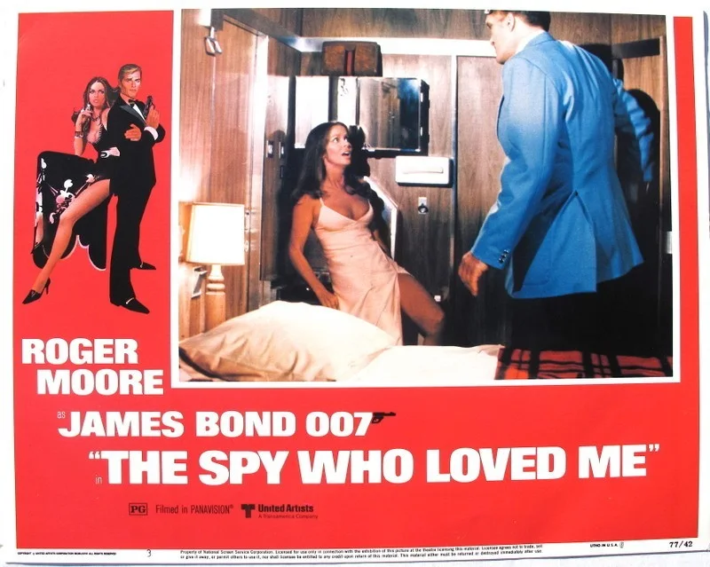 007 The Spy Who Loved Me 1977 8x Lobby Cards Premium Reproduction Postcards, изображение 2