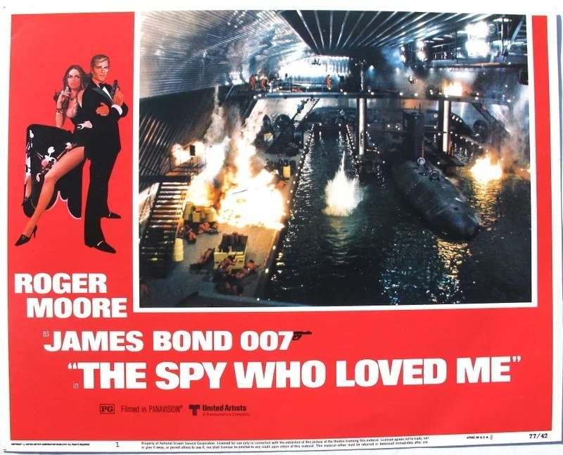 007 The Spy Who Loved Me 1977 8x Lobby Cards Premium Reproduction Postcards, изображение 5