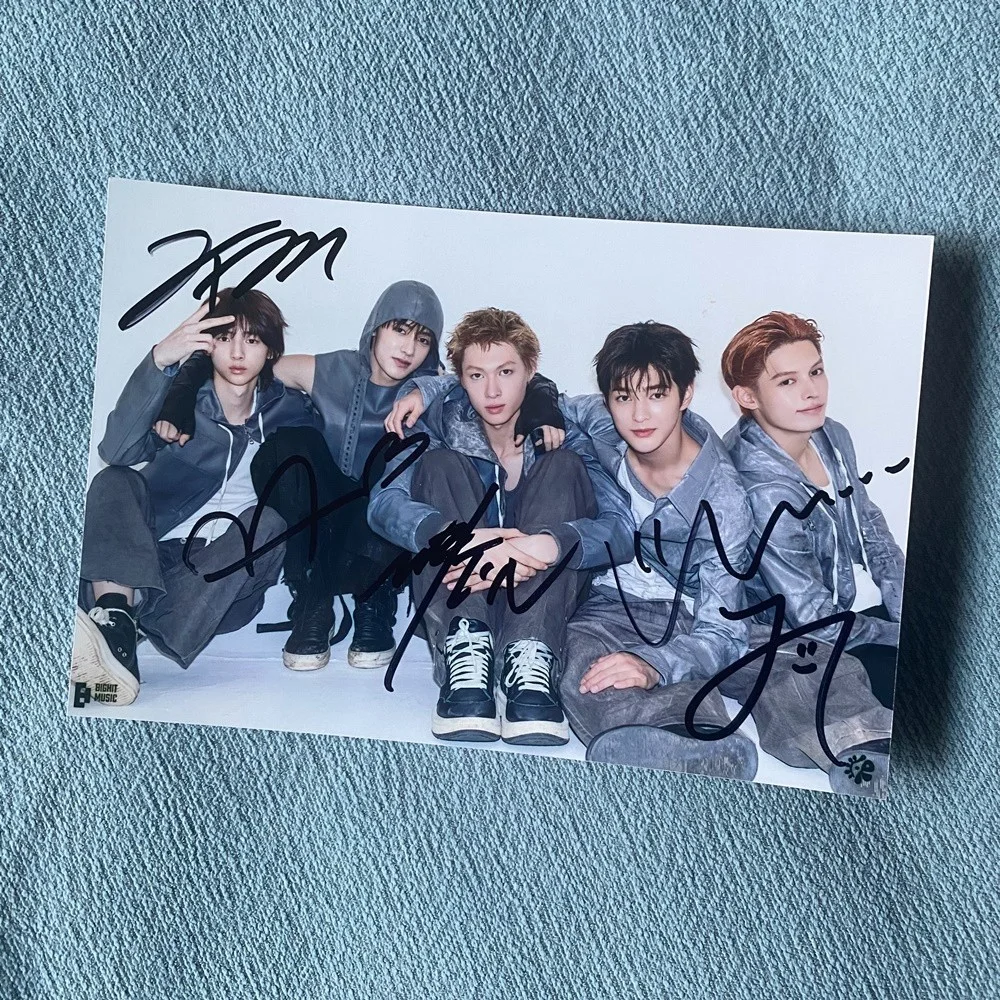 CORTIS GROUP Photo Autographed SIGNED K-POP Collection 4*6 2025, image 5