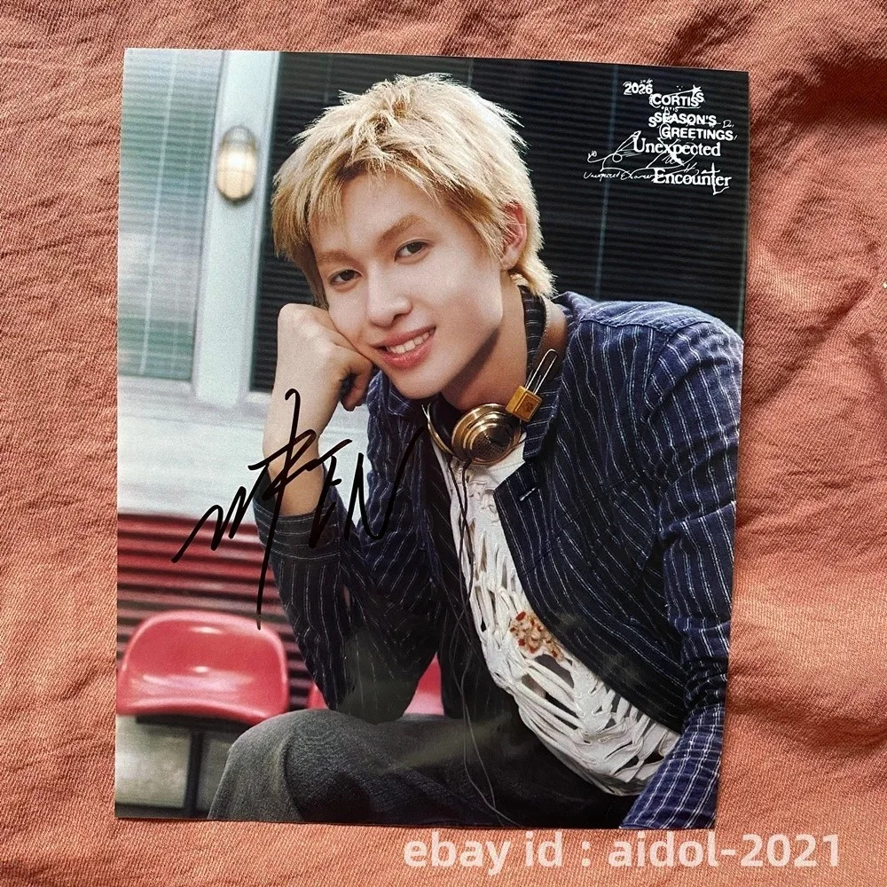 CORTIS Photo Poster 8*10 Autographs AUTOGRAPHED SIGNED K-POP 2025, изображение 2