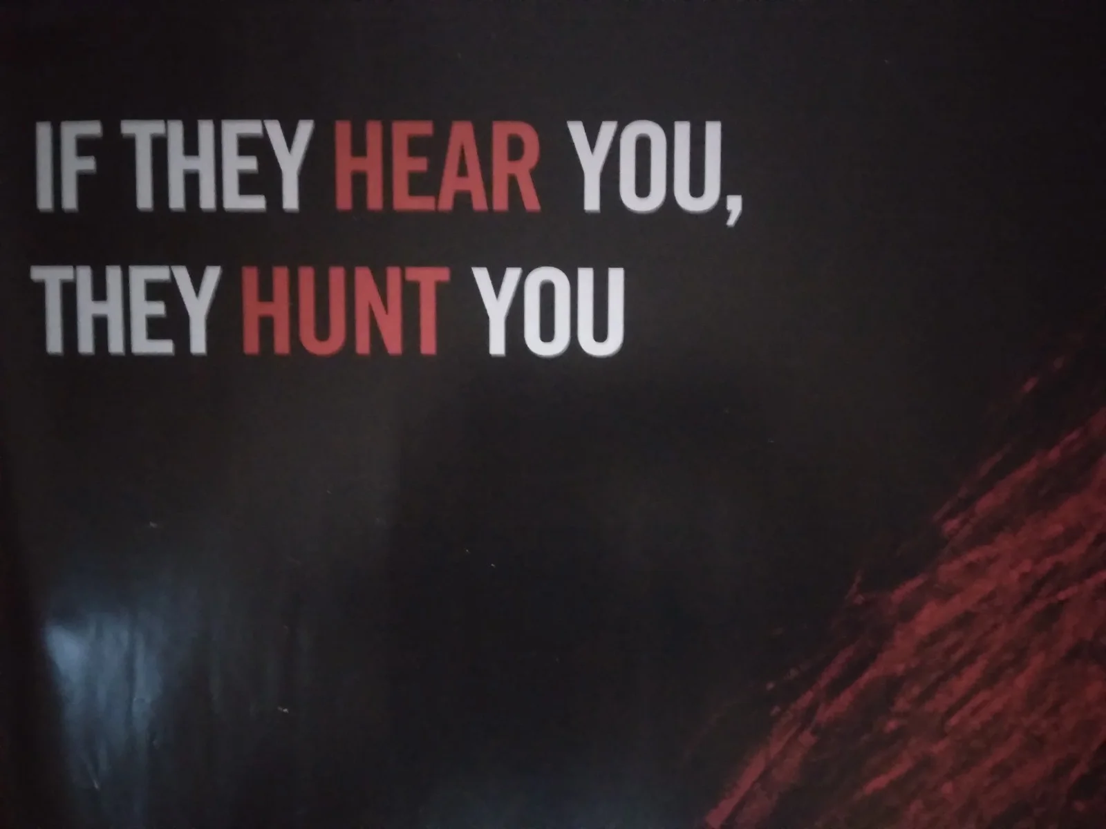 A Quiet Place original movie 2018 poster UK quad, изображение 2