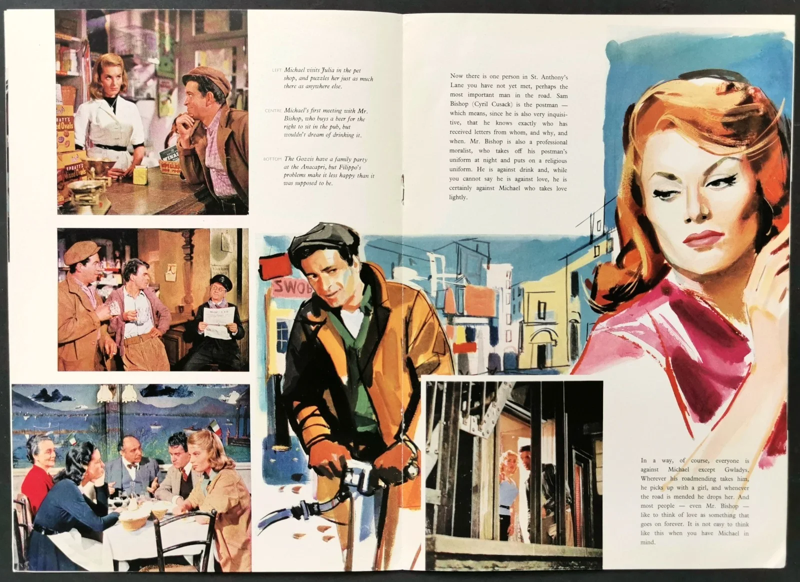 MIRACLE IN SOHO 1957 Belinda Lee, John Gregson ANGELO CESSELON BROCHURE, image 4