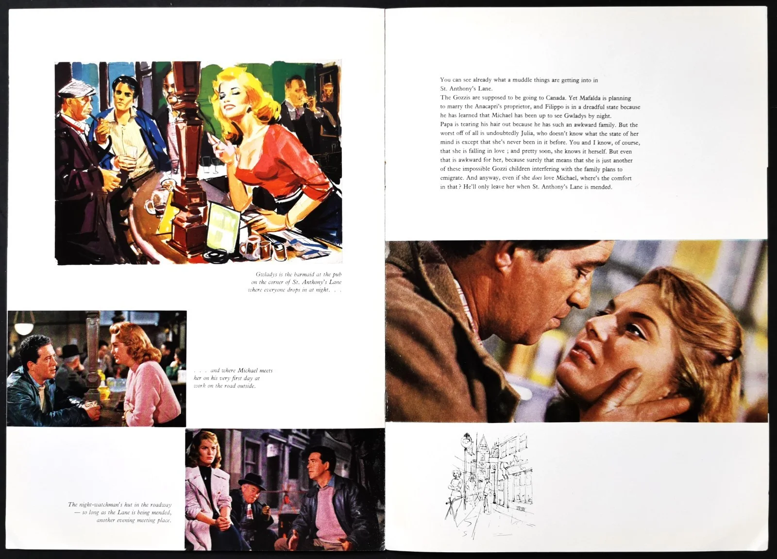 MIRACLE IN SOHO 1957 Belinda Lee, John Gregson ANGELO CESSELON BROCHURE, image 5
