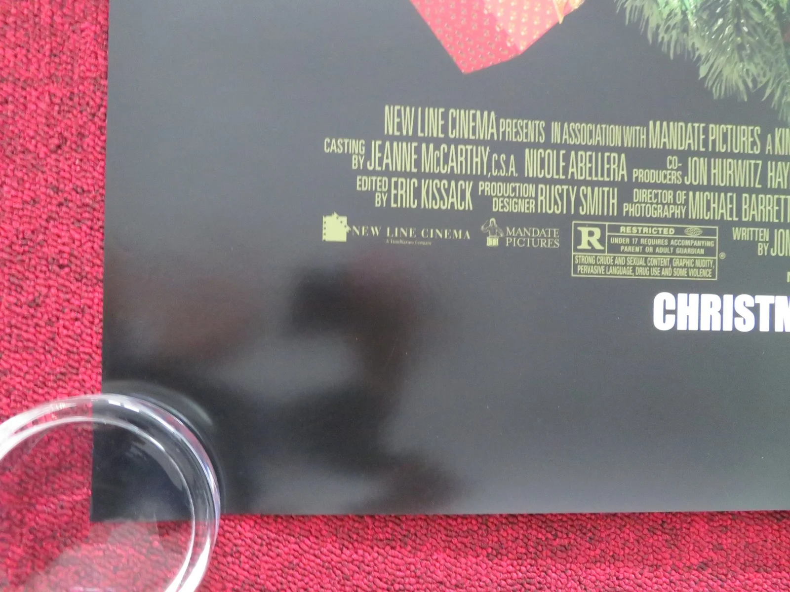 A VERY HAROLD & KUMAR CHRISTMAS US ONE SHEET ROLLED POSTER JOHN CHO K. PENN 2011, изображение 4