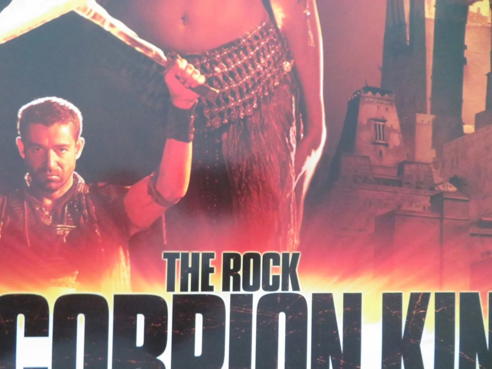 THE SCORPION KING - B US ONE SHEET ROLLED POSTER DWAYNE JOHNSON S. BRAND 2002, image 2