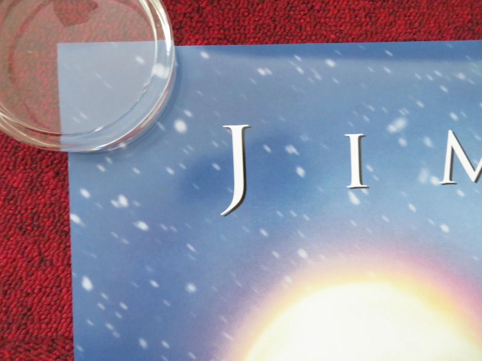 A CHRISTMAS CAROL US ONE SHEET ROLLED POSTER DISNEY JIM CARREY S. VALENTINE 2009, изображение 3