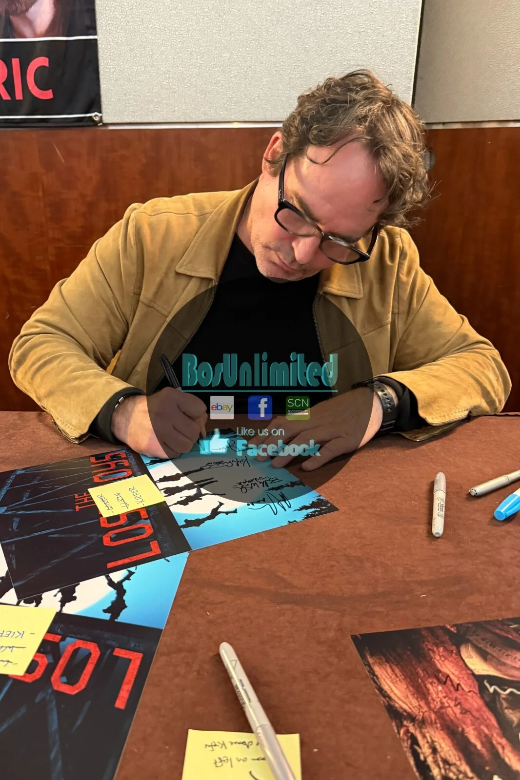 Kiefer Sutherland — Kiefer Sutherland +3 The Lost Boys Cast Signed 16x20 Movie Photo EXACT PROOF B, изображение 4