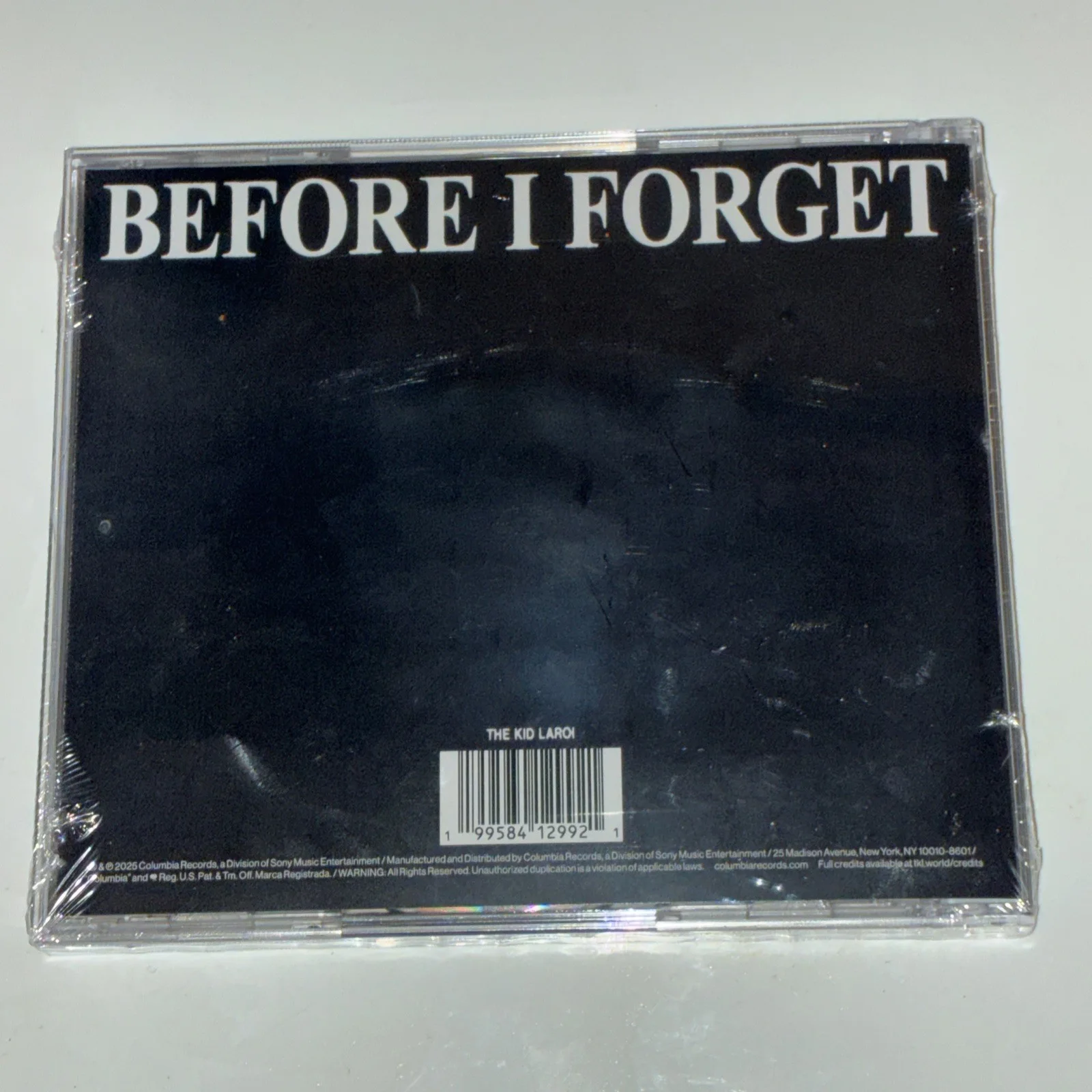 The Kid Laroi Before I Forget Signed Exclusive CD Autographed Sealed, image 2