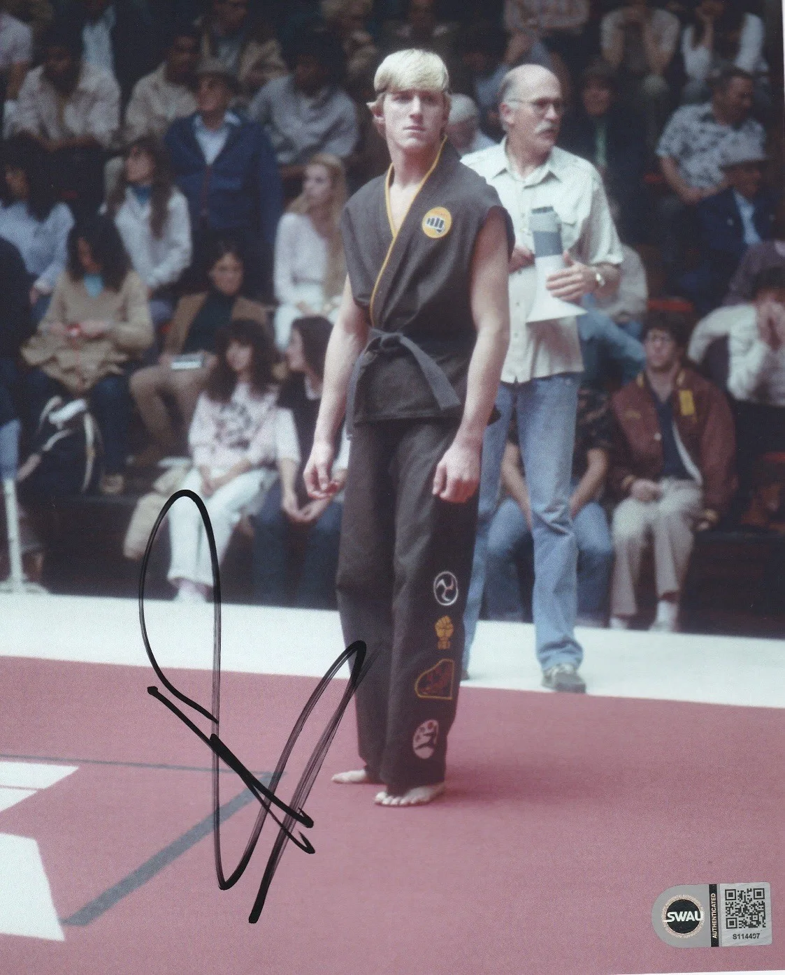 William Zabka — WILLIAM ZABKA SIGNED 8x10 PHOTO KARATE KID MOVIE AUTOGRAPH SWAU COA CERT 6