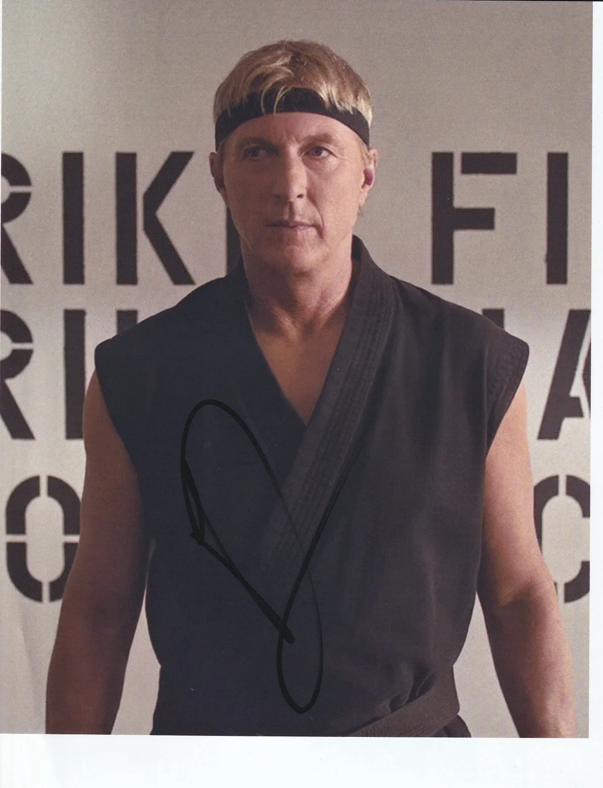 William Zabka — WILLIAM ZABKA SIGNED 8x10 PHOTO KARATE KID MOVIE AUTOGRAPH SWAU COA CERT 9