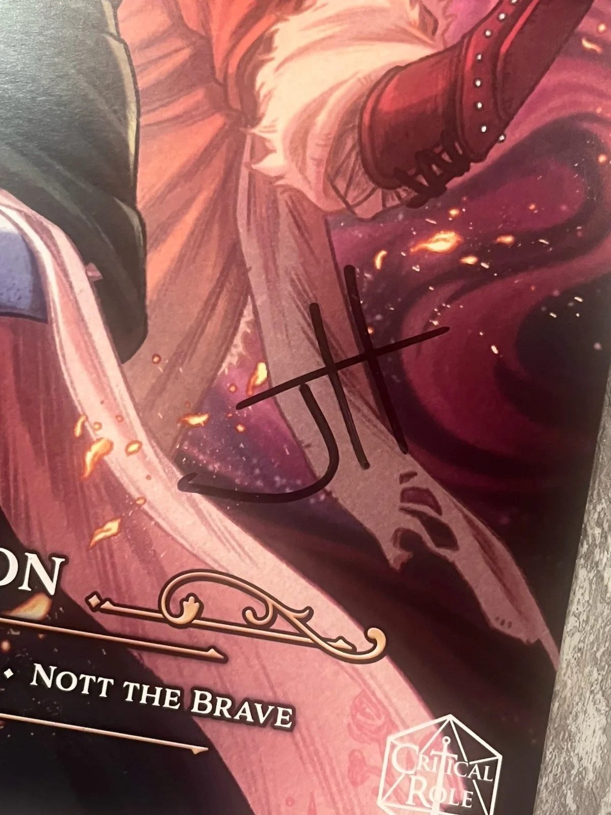 THE MIGHTY NEIN ORIGINS VOLUNE 1 COLLECTION SIGNED JODY HOUSER 11X17 POSTER!!, изображение 2