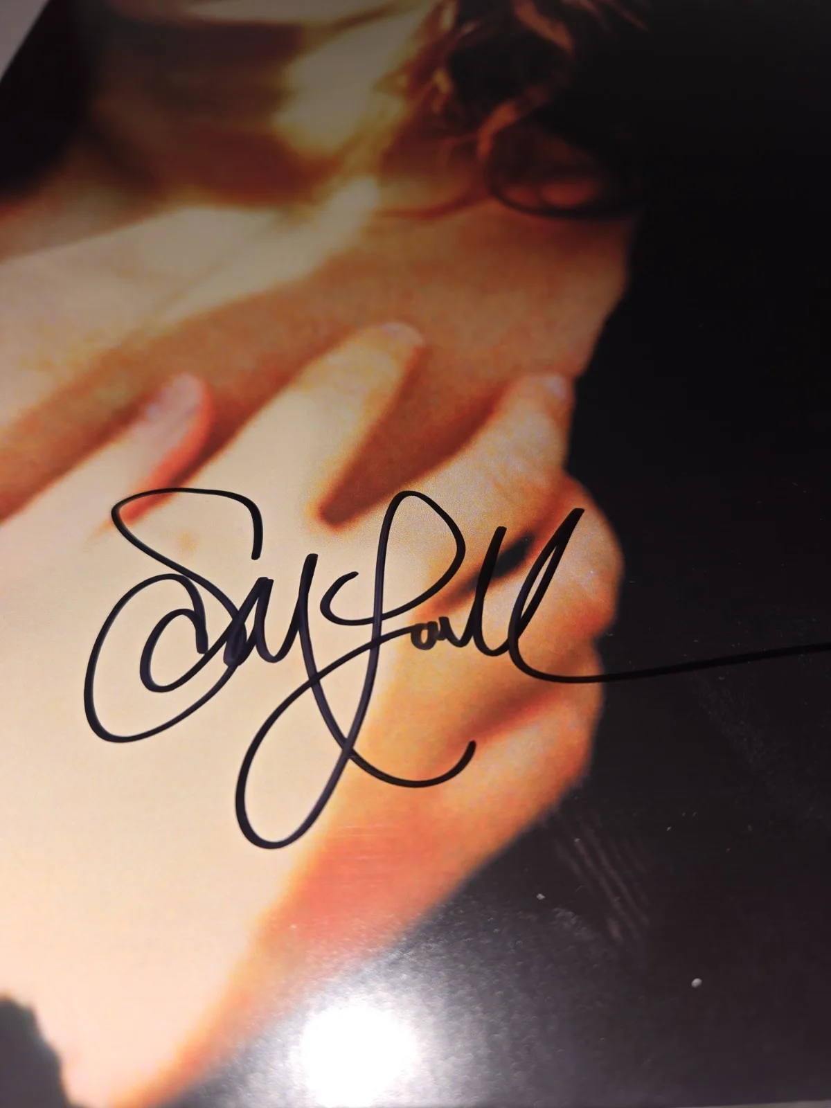 Sarah Mclachlan signed Fumbling Towards Ecstasy vinyl record Proof!, image 2