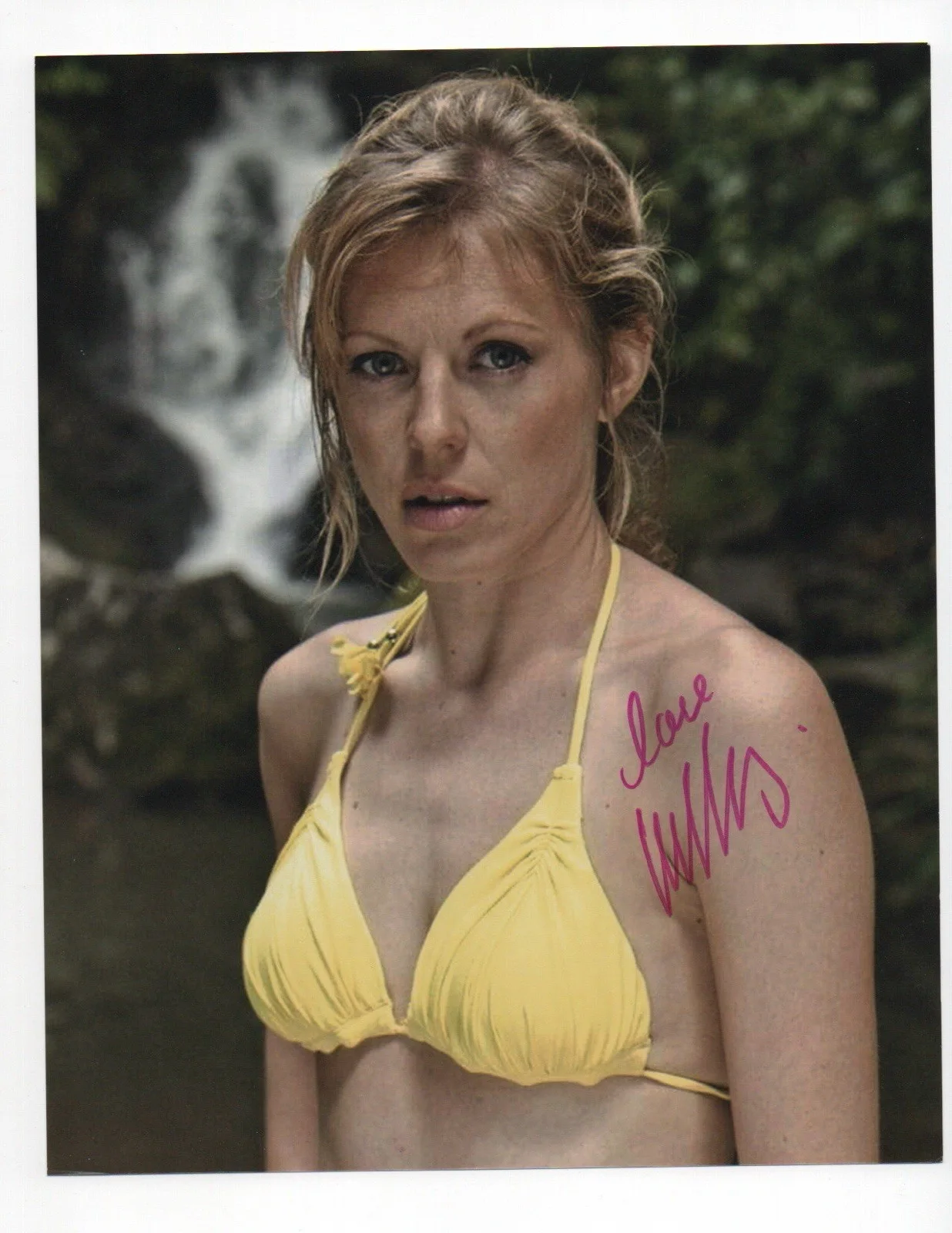 Kelly Adams — Kelly Adams signed autograph 8x10 Photo No COA Pass BAS PSA JSA Hot Sexy Hustle