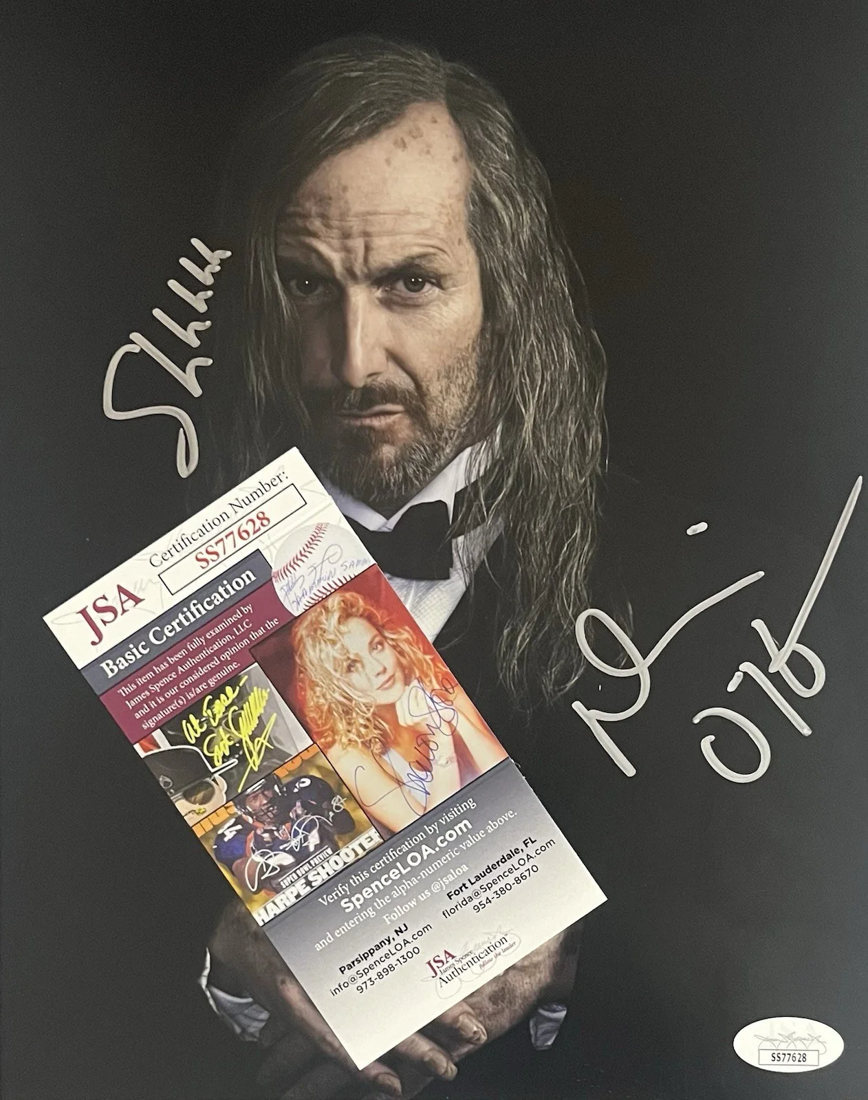 Denis O'Hare — Denis O Hare American Horror Story Signed 8x10 Photograph JSA COA AND INSCRIBED, image 3
