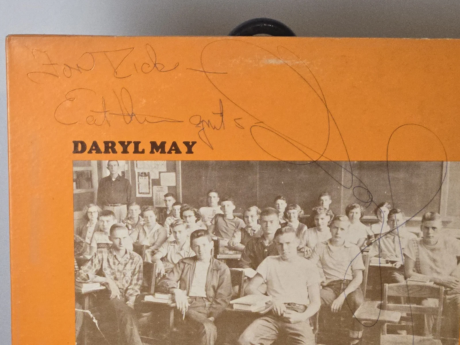 Daryl May Laughing on the Inside LP Signed Clearwater Folk Ky Lewis Daisy Mae, изображение 2