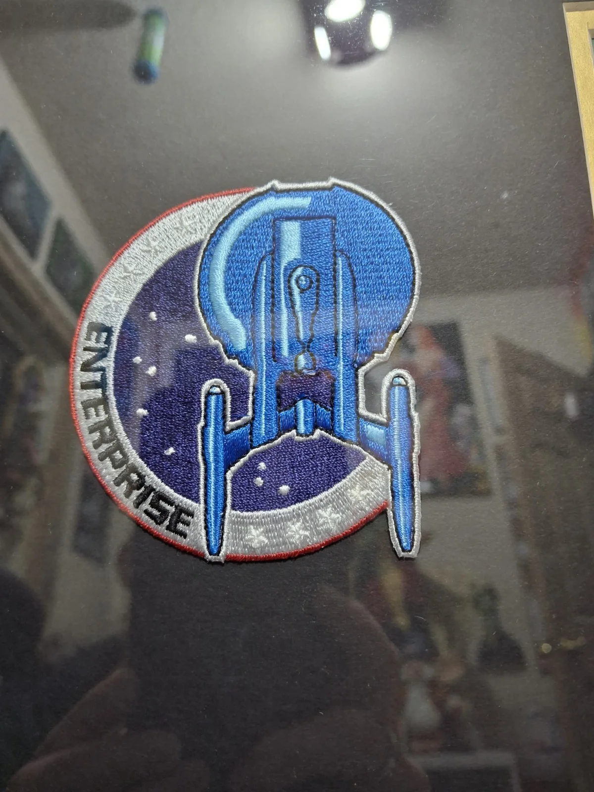 Linda Park — Star Trek Enterprise Signed Photo Linda Park Ens. Hoshi Sato Patch Nameplate, изображение 4