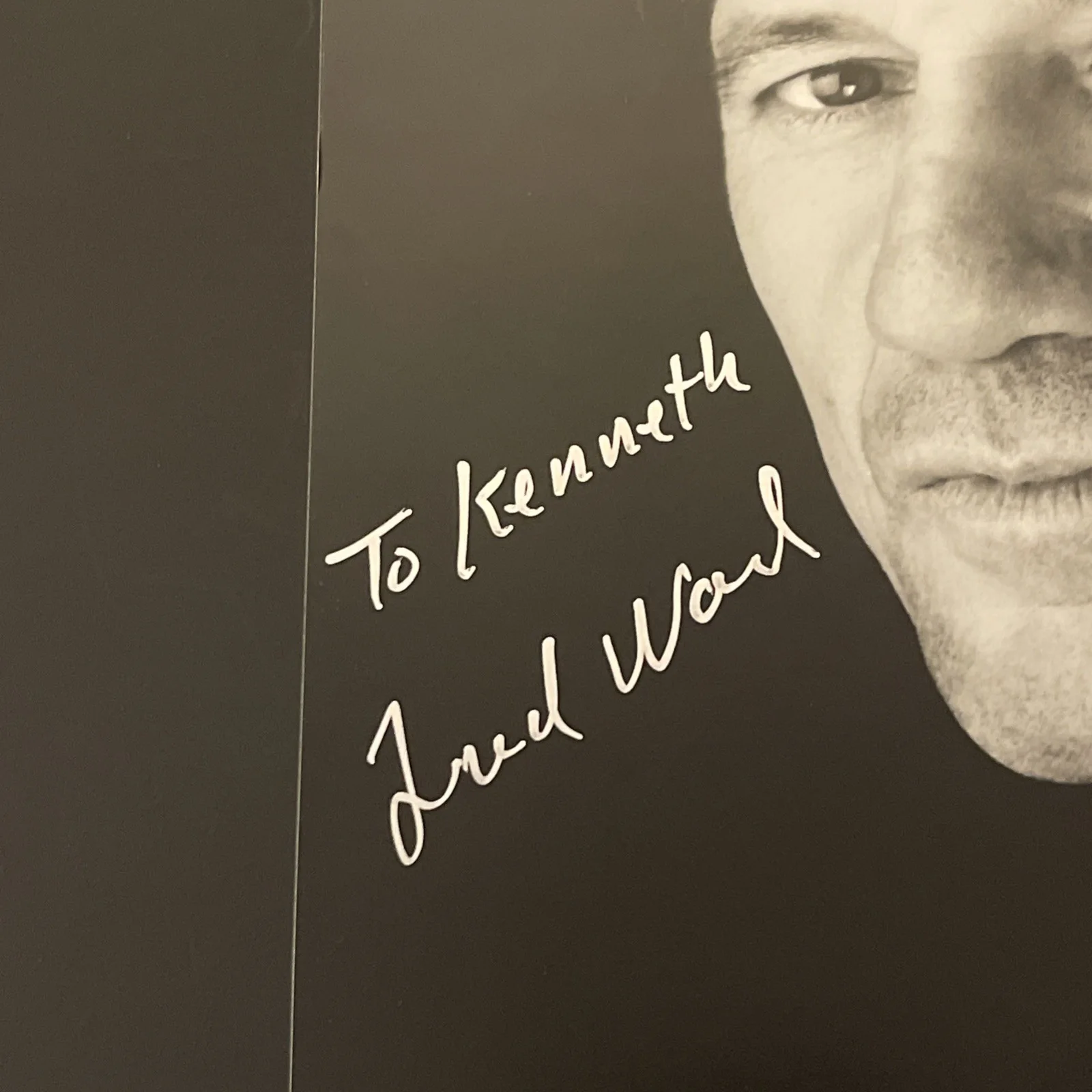 FRED WARD The Right Stuff: Hand Signed Celebrity Photograph 8 x 10” / KSK, image 2